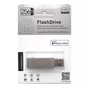 USB флеш накопитель T&G 256GB 007 Metal Series USB 3.0 (TG007IOS-256G3)
