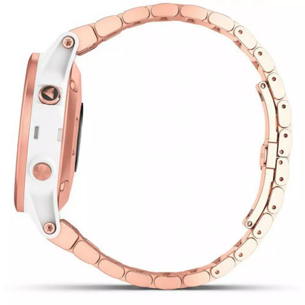 Смарт-часы Garmin fenix 5S Plus, Sapphire, White with Rose Gold-tone Metal Ban (010-01987-11) - 3 Смарт-часы Garmin fenix 5S Plus, Sapphire, White with Rose Gold-tone Metal Ban (010-01987-11) - 3