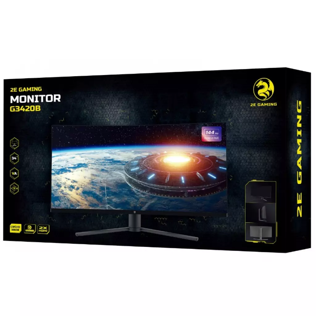 Монитор 2E GAMING G3420B (2E-G3420B-01.UA) - 8 Монитор 2E GAMING G3420B (2E-G3420B-01.UA) - 8
