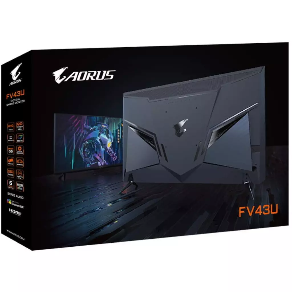 Монитор GIGABYTE AORUS FV43U Gaming Monitor - 8 Монитор GIGABYTE AORUS FV43U Gaming Monitor - 8