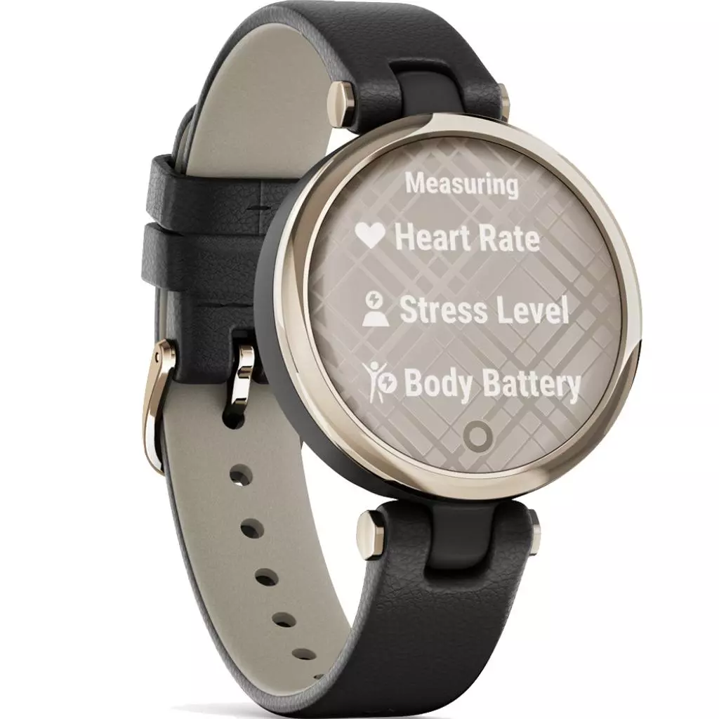 Смарт-часы Garmin Lily, CreamGold, Black, Leather (010-02384-B1) - 2 Смарт-часы Garmin Lily, CreamGold, Black, Leather (010-02384-B1) - 2