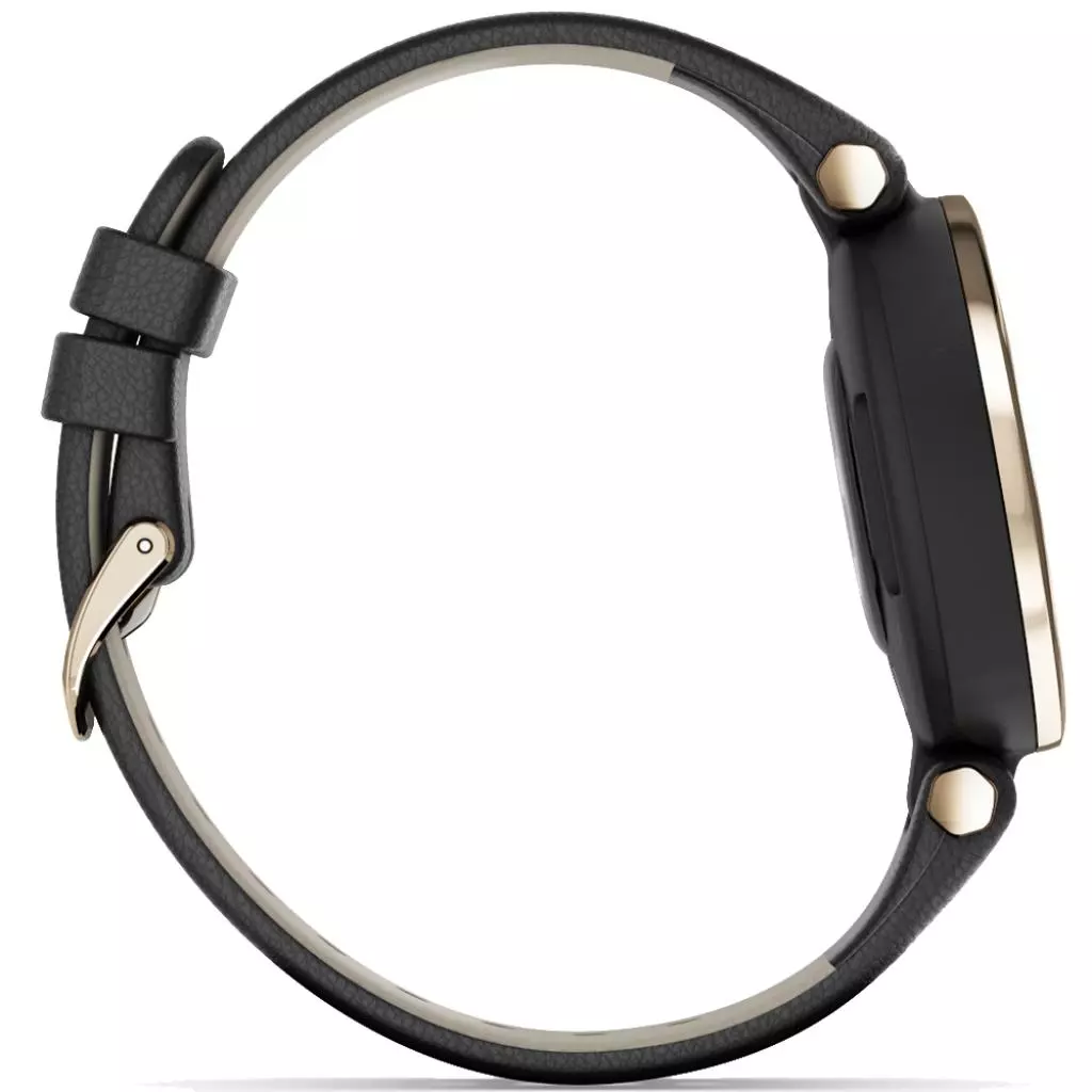 Смарт-часы Garmin Lily, CreamGold, Black, Leather (010-02384-B1) - 3 Смарт-часы Garmin Lily, CreamGold, Black, Leather (010-02384-B1) - 3