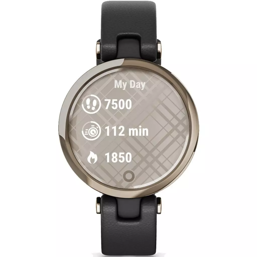 Смарт-часы Garmin Lily, CreamGold, Black, Leather (010-02384-B1) - 6 Смарт-часы Garmin Lily, CreamGold, Black, Leather (010-02384-B1) - 6