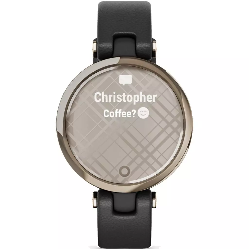 Смарт-часы Garmin Lily, CreamGold, Black, Leather (010-02384-B1) - 7 Смарт-часы Garmin Lily, CreamGold, Black, Leather (010-02384-B1) - 7