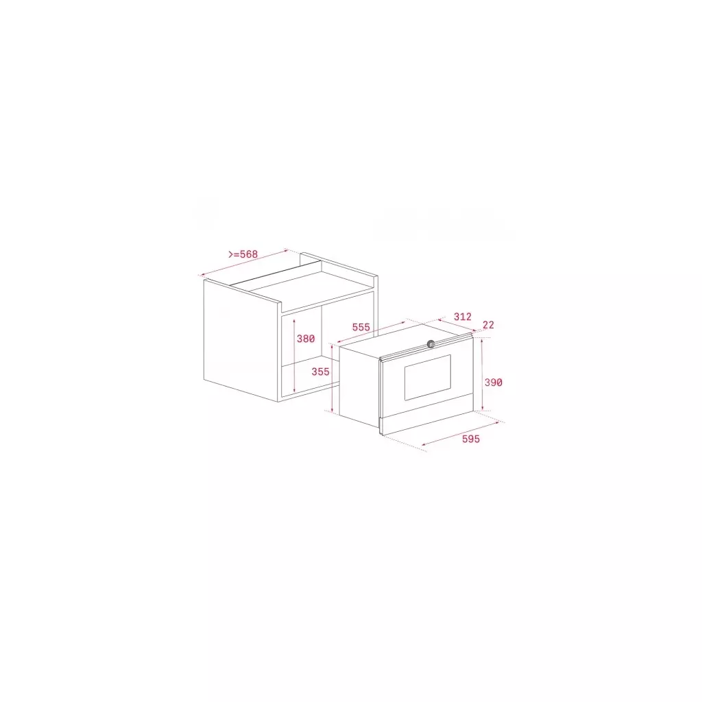Микроволновая печь Teka MWR 22 BI ATS - 3 Микроволновая печь Teka MWR 22 BI ATS - 3