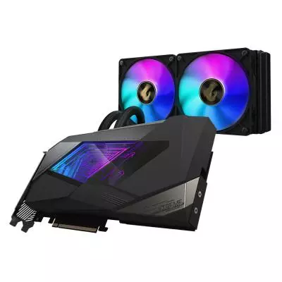 Видеокарта Gigabyte GeForce RTX3080 10Gb AORUS XTREME WATERFORCE (GV-N3080AORUSX W-10GD) - 6