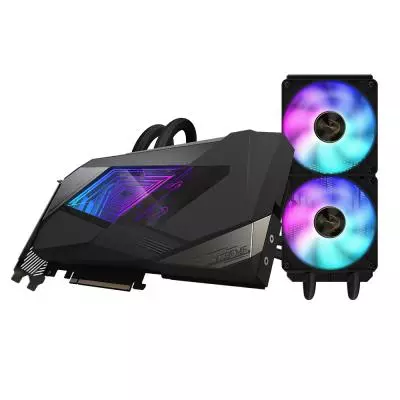 Видеокарта Gigabyte GeForce RTX3080 10Gb AORUS XTREME WATERFORCE (GV-N3080AORUSX W-10GD) - 7