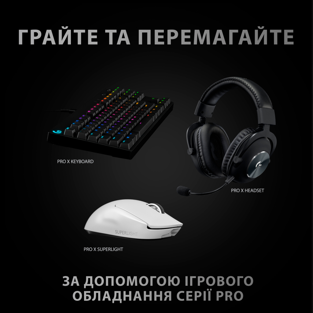 Мышка Logitech G Pro X Superlight Wireless White (910-005942) - 8