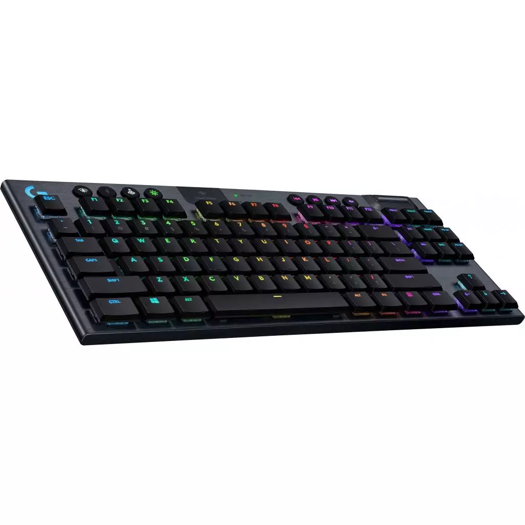 Клавиатура Logitech G915 TKL Lightspeed Wireless RGB Mechanical Сarbon (920-009536) - 2