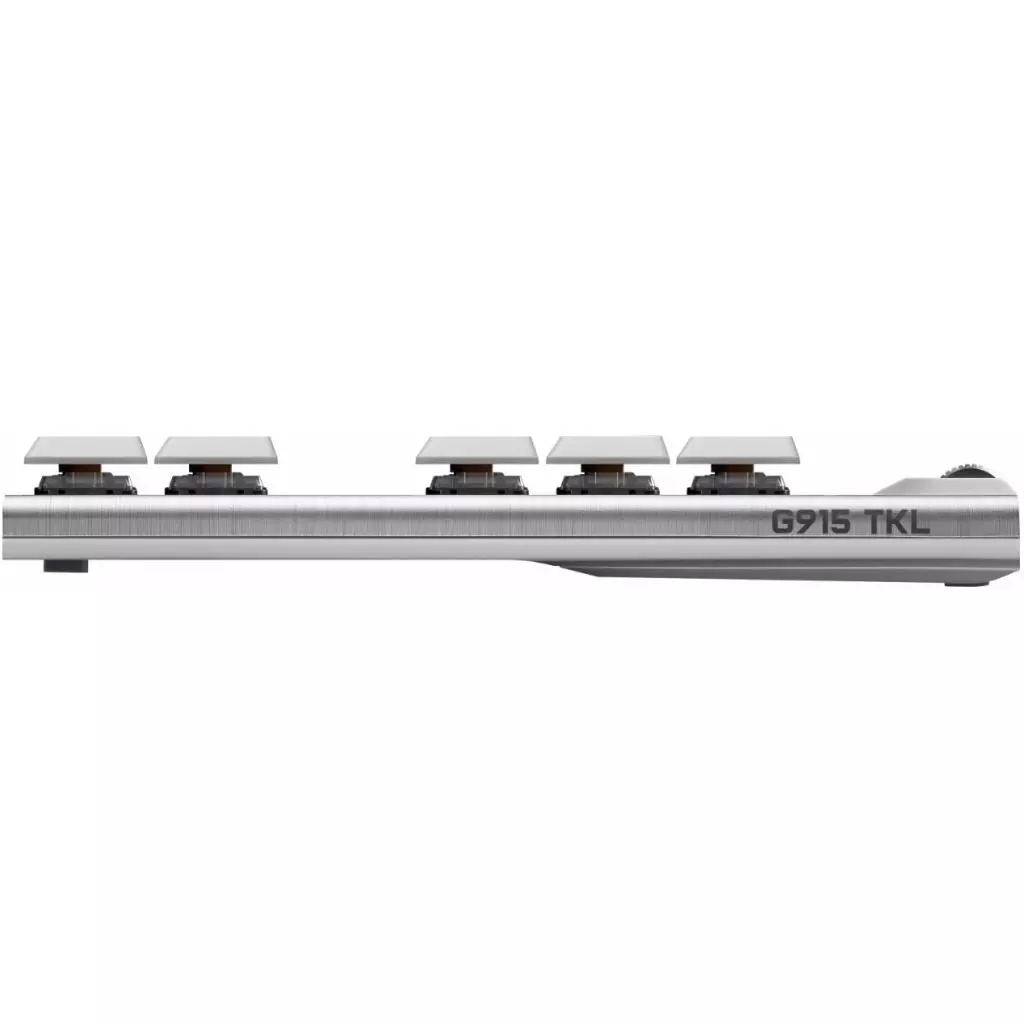 Клавиатура Logitech G915 TKL Lightspeed Wireless RGB Mechanical White (920-009664) - 3 Клавиатура Logitech G915 TKL Lightspeed Wireless RGB Mechanical White (920-009664) - 3