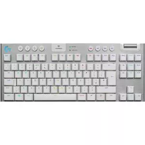 Клавиатура Logitech G915 TKL Lightspeed Wireless RGB Mechanical White (920-009664)