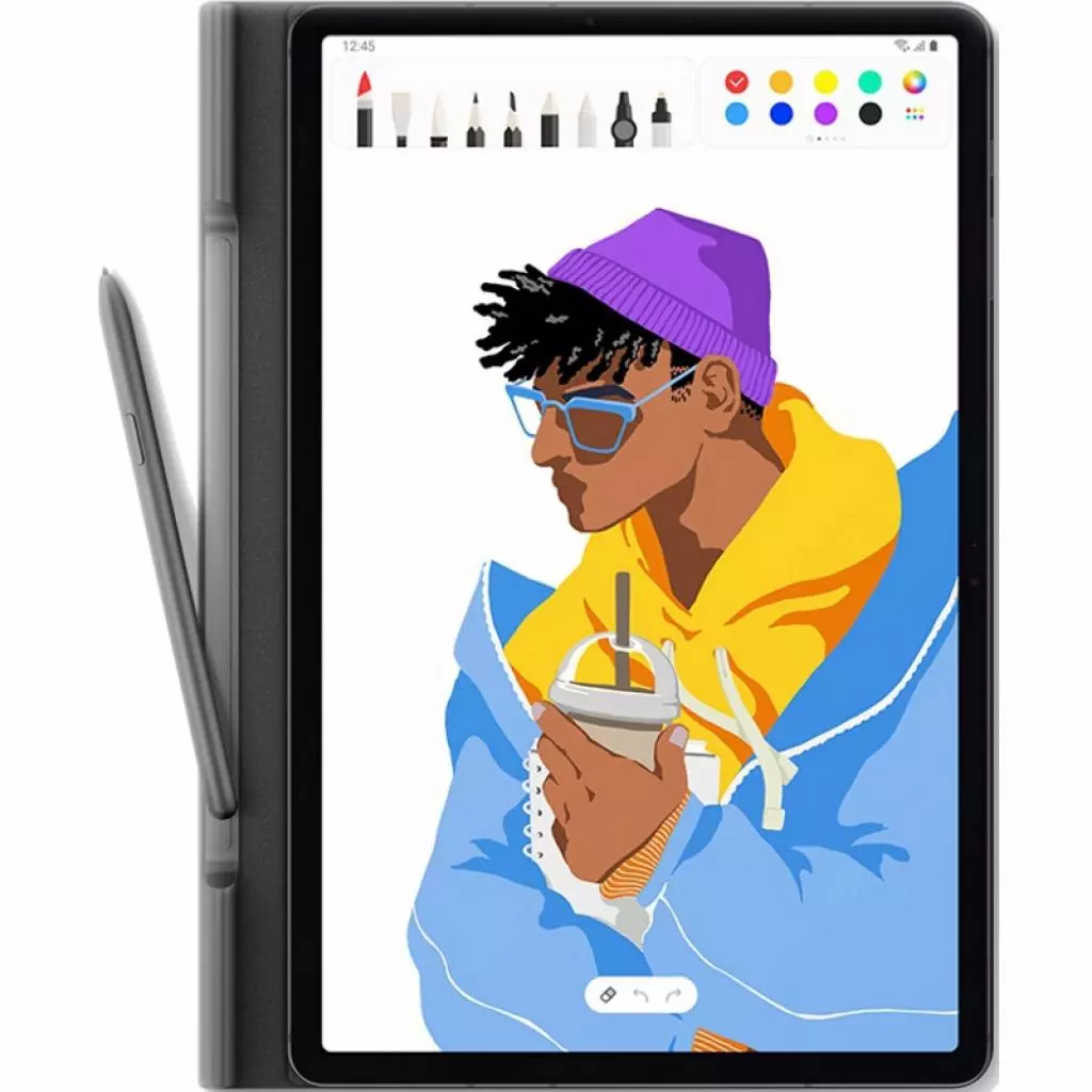 Чехол для планшета Case Logic Galaxy Tab S7+ Book Cover Black (EF-BT970PBEGRU) - 2 Чехол для планшета Case Logic Galaxy Tab S7+ Book Cover Black (EF-BT970PBEGRU) - 2