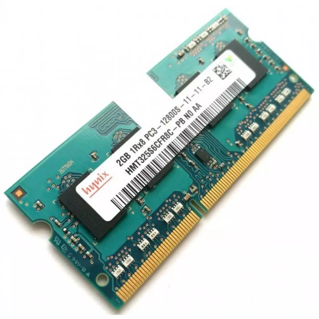 Модуль памяти для ноутбука SoDIMM DDR3 2GB 1600 MHz Hynix (HMT325S6CFR8C-PB) - 1 Модуль памяти для ноутбука SoDIMM DDR3 2GB 1600 MHz Hynix (HMT325S6CFR8C-PB) - 1