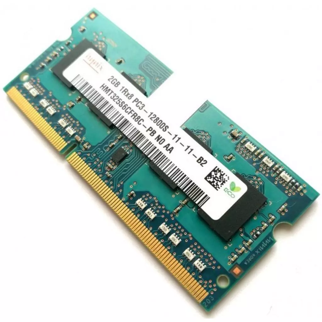 Модуль памяти для ноутбука SoDIMM DDR3 2GB 1600 MHz Hynix (HMT325S6CFR8C-PB) - 2 Модуль памяти для ноутбука SoDIMM DDR3 2GB 1600 MHz Hynix (HMT325S6CFR8C-PB) - 2