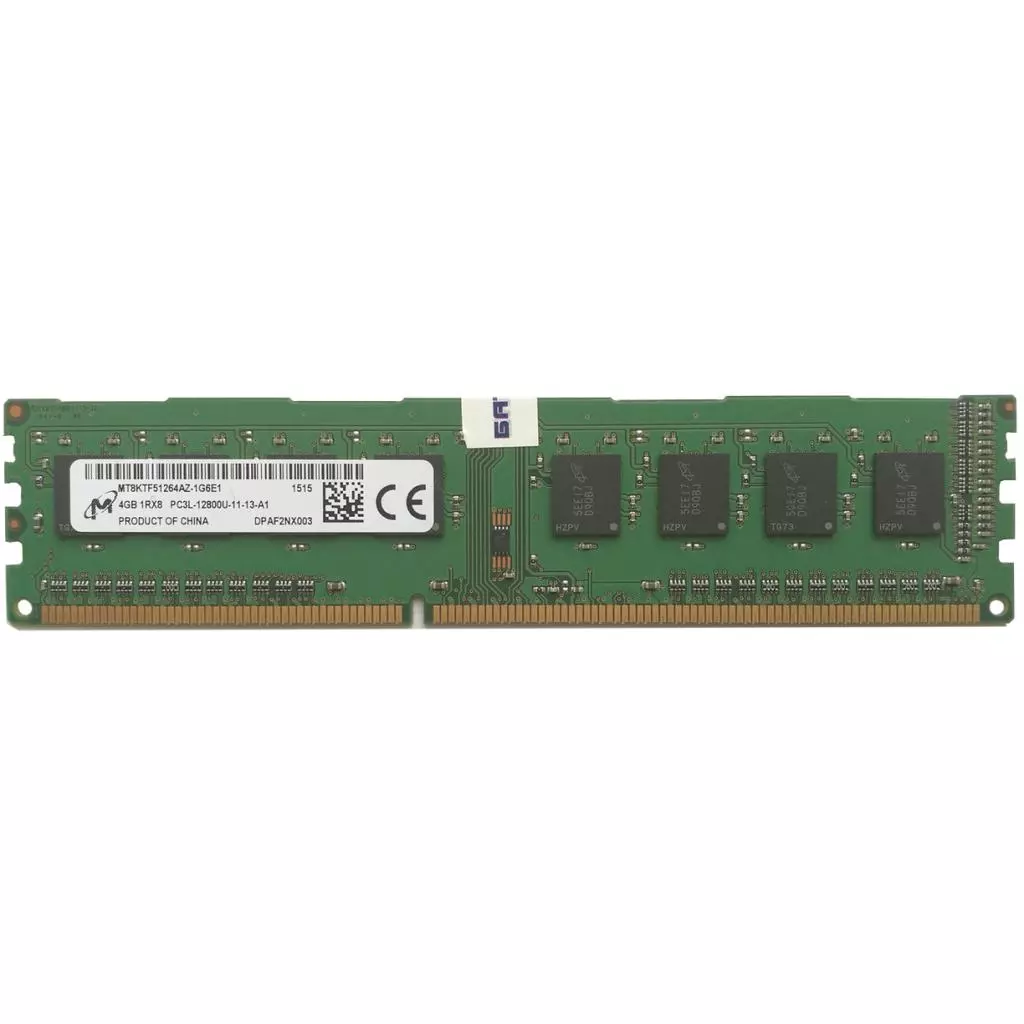 Модуль памяти для компьютера DD3 4GB 1600 MHz Micron (MT8KTF51264AZ-1G6E1)