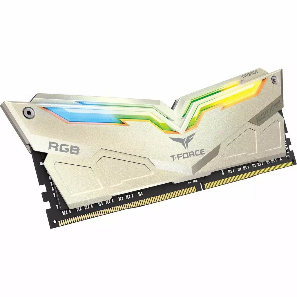 Модуль памяти для компьютера DDR4 16GB (2x8GB) 3466 MHz T-Force Night Hawk Legend Gold RG Team (TF7D416G3466HC16CDC01) - 1 Модуль памяти для компьютера DDR4 16GB (2x8GB) 3466 MHz T-Force Night Hawk Legend Gold RG Team (TF7D416G3466HC16CDC01) - 1