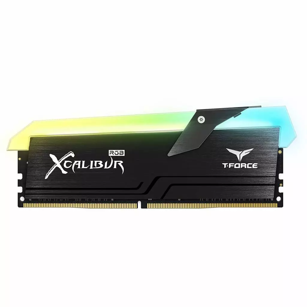 Модуль памяти для компьютера DDR4 16GB (2x8GB) 4000 MHz T-Force Xcalibur RGB Black Team (TF5D416G4000HC18EDC01) - 1 Модуль памяти для компьютера DDR4 16GB (2x8GB) 4000 MHz T-Force Xcalibur RGB Black Team (TF5D416G4000HC18EDC01) - 1