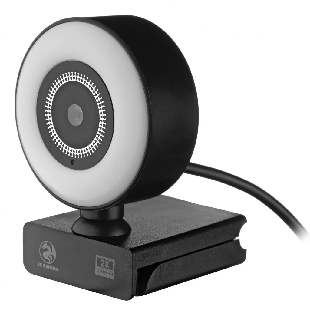 Веб-камера 2E GAMING QUAD HD 2K LED (2E-WC2K-LED) - 1 Веб-камера 2E GAMING QUAD HD 2K LED (2E-WC2K-LED) - 1
