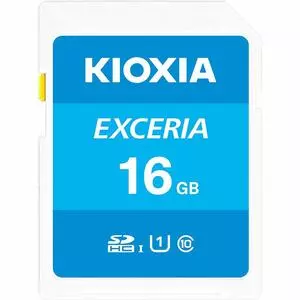 Карта памяти Kioxia 16GB SDHC class 10 UHS-1 Exceria (LNEX1L016GG4)