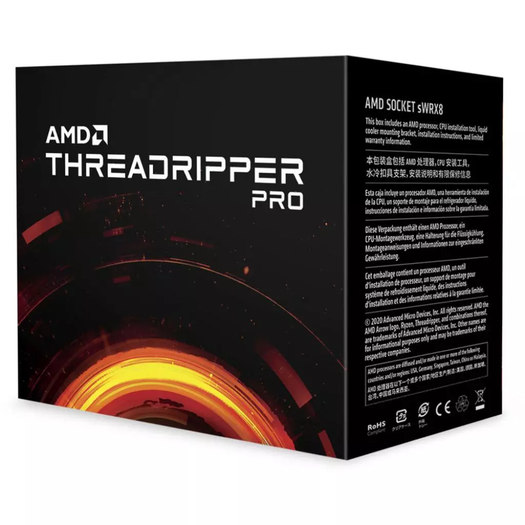 Процессор AMD Ryzen Threadripper PRO 3955WX (100-100000167WOF) - 1 Процессор AMD Ryzen Threadripper PRO 3955WX (100-100000167WOF) - 1