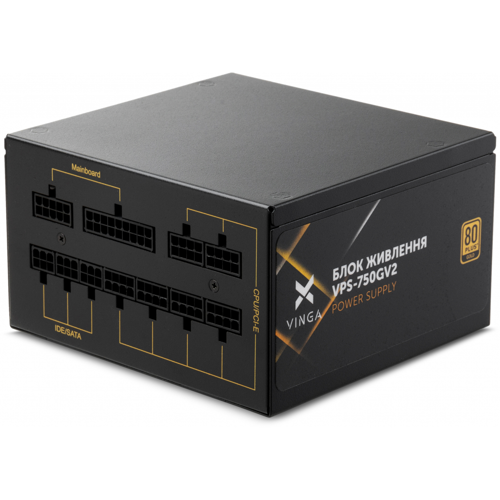 Блок питания Vinga 750W (VPS-750GV2) - 1 Блок питания Vinga 750W (VPS-750GV2) - 1