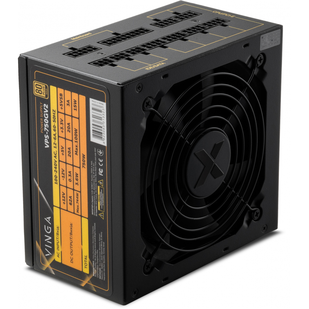 Блок питания Vinga 750W (VPS-750GV2) - 2 Блок питания Vinga 750W (VPS-750GV2) - 2