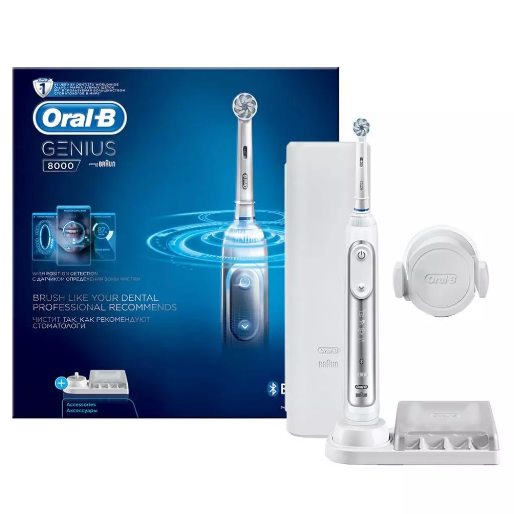 Электрическая зубная щетка Oral-B Genius 8000/D701.515.5XC - 1 Электрическая зубная щетка Oral-B Genius 8000/D701.515.5XC - 1