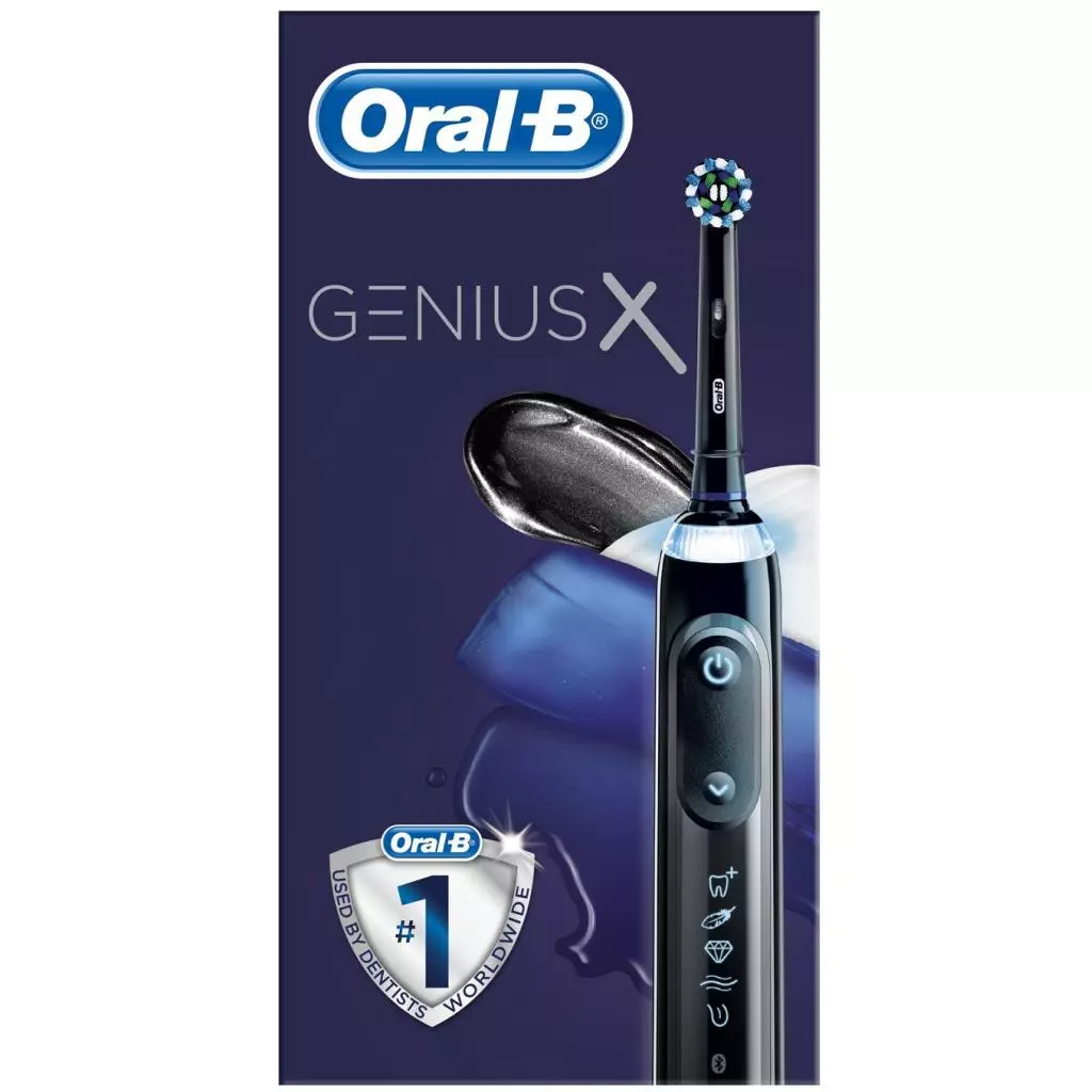 Электрическая зубная щетка Oral-B Genius X/D706.513.6X Midnight black - 1 Электрическая зубная щетка Oral-B Genius X/D706.513.6X Midnight black - 1