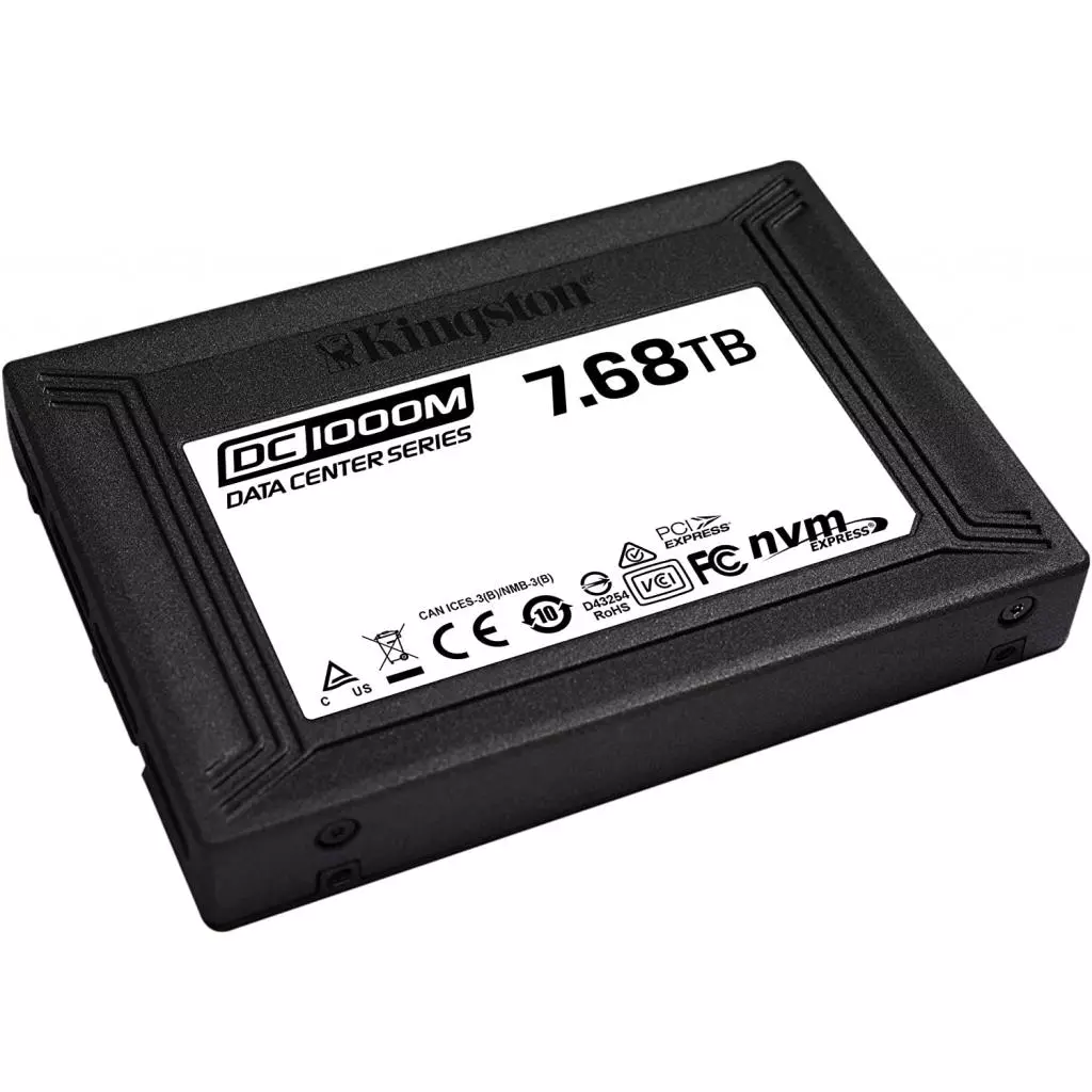 Накопитель SSD U.2 2.5" 7.68GB Kingston (SEDC1000M/7680G) - 1 Накопитель SSD U.2 2.5" 7.68GB Kingston (SEDC1000M/7680G) - 1