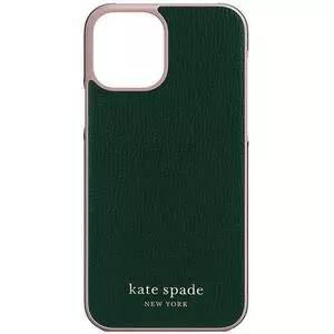 Чехол для моб. телефона Kate Spade New York Wrap Case for iPhone 12 Pro - Deep Evergreen/Rococo (KSIPH-165-GRPNK)