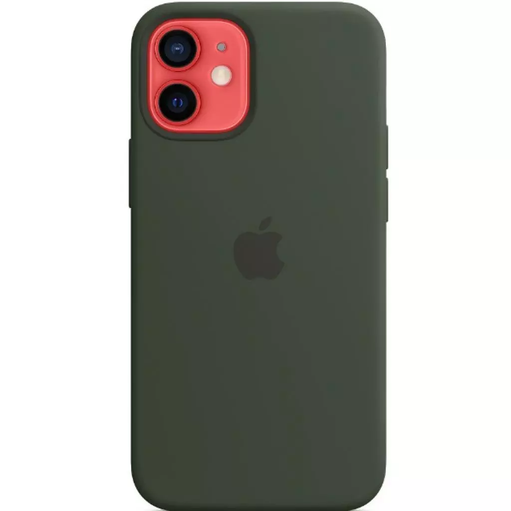 Чехол для моб. телефона Apple iPhone 12 mini Silicone Case with MagSafe - Cypress Green (MHKR3ZM/A) - 2 Чехол для моб. телефона Apple iPhone 12 mini Silicone Case with MagSafe - Cypress Green (MHKR3ZM/A) - 2