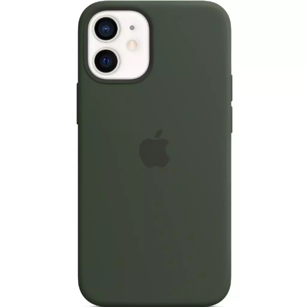 Чехол для моб. телефона Apple iPhone 12 mini Silicone Case with MagSafe - Cypress Green (MHKR3ZM/A) - 3 Чехол для моб. телефона Apple iPhone 12 mini Silicone Case with MagSafe - Cypress Green (MHKR3ZM/A) - 3