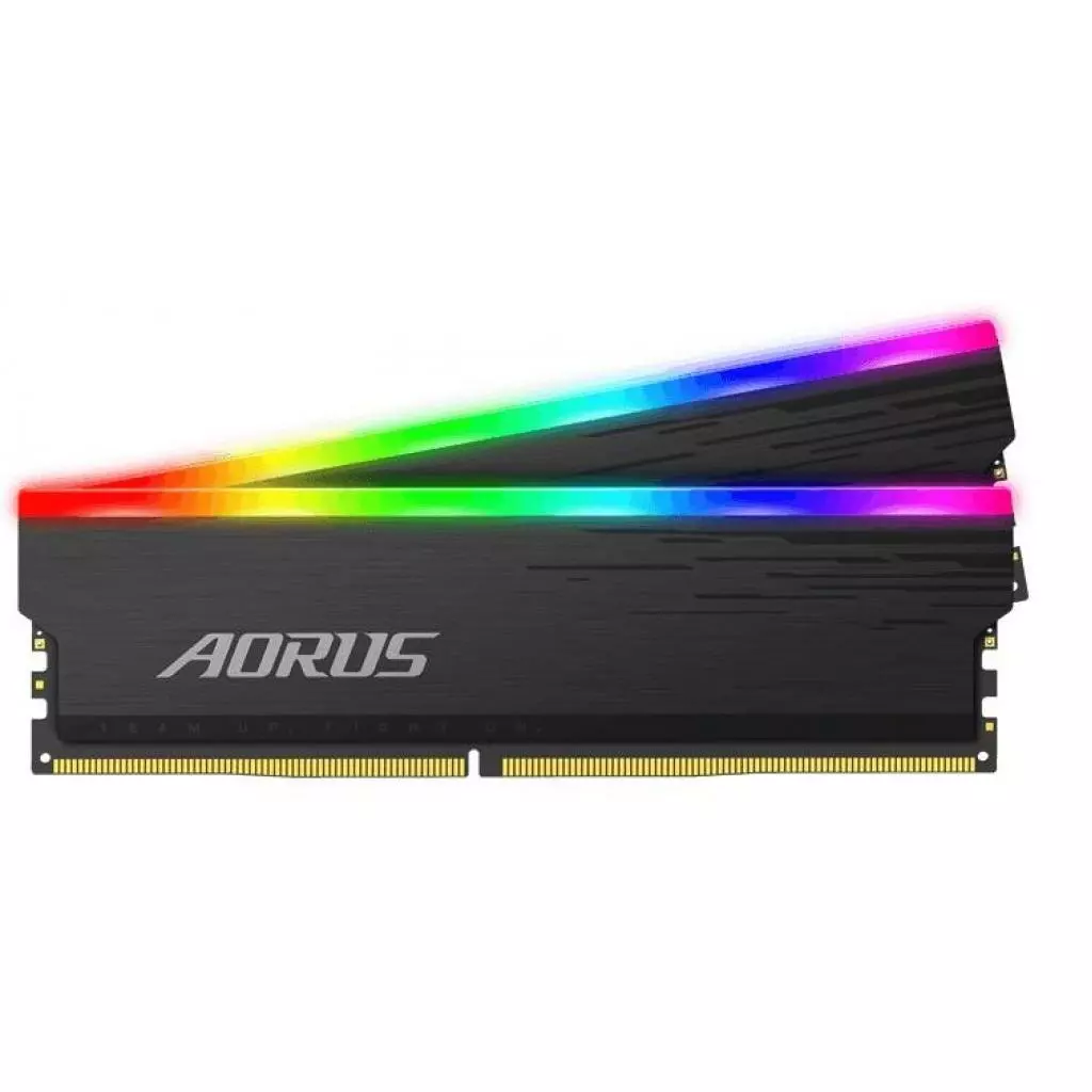Модуль памяти для компьютера DDR4 16GB (2x8GB) 4400 MHz RGB Fusion GIGABYTE (GP-ARS16G44) - 1 Модуль памяти для компьютера DDR4 16GB (2x8GB) 4400 MHz RGB Fusion GIGABYTE (GP-ARS16G44) - 1