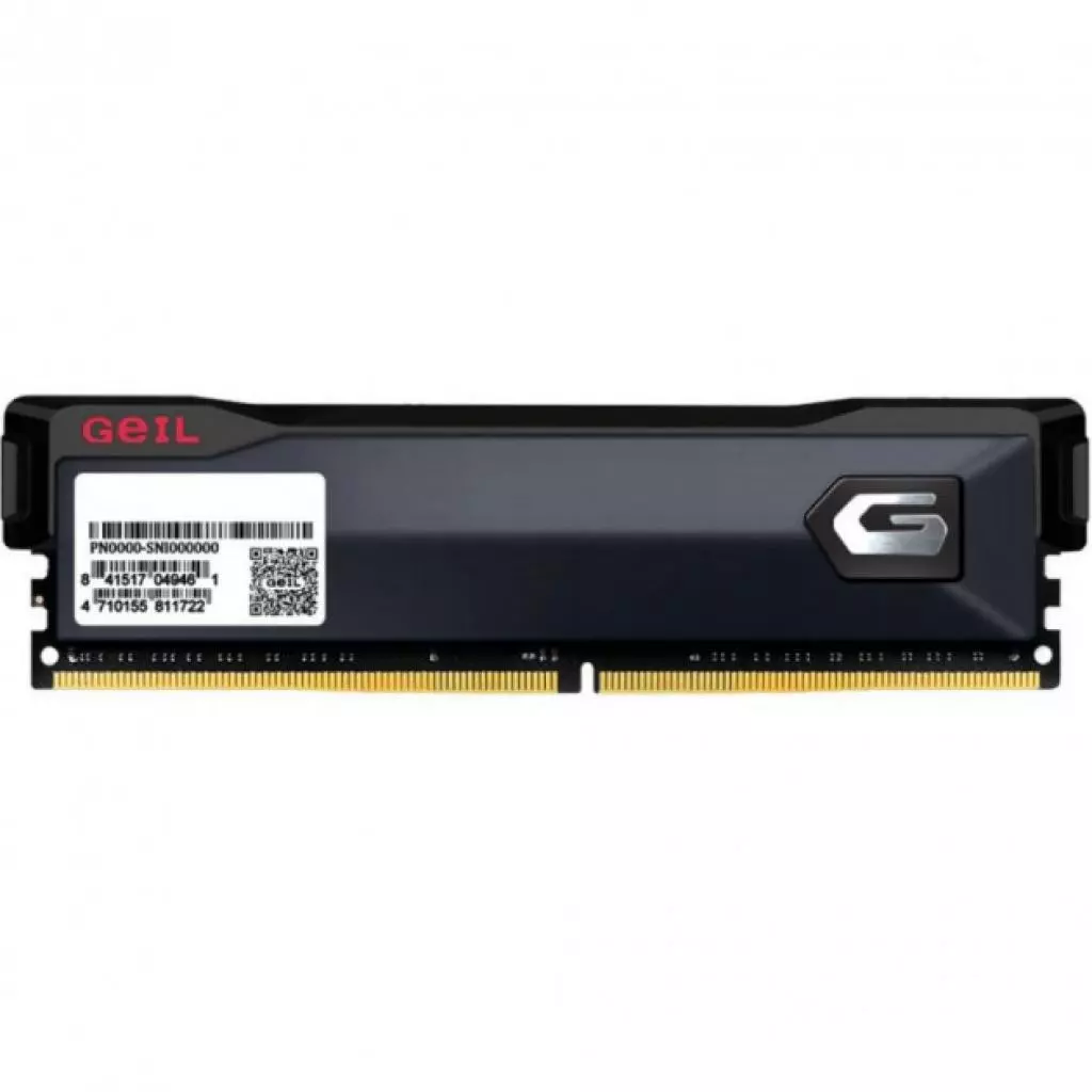Модуль памяти для компьютера DDR4 8GB 3200 MHz Orion Black Geil (GOG48GB3200C16BSC) - 2