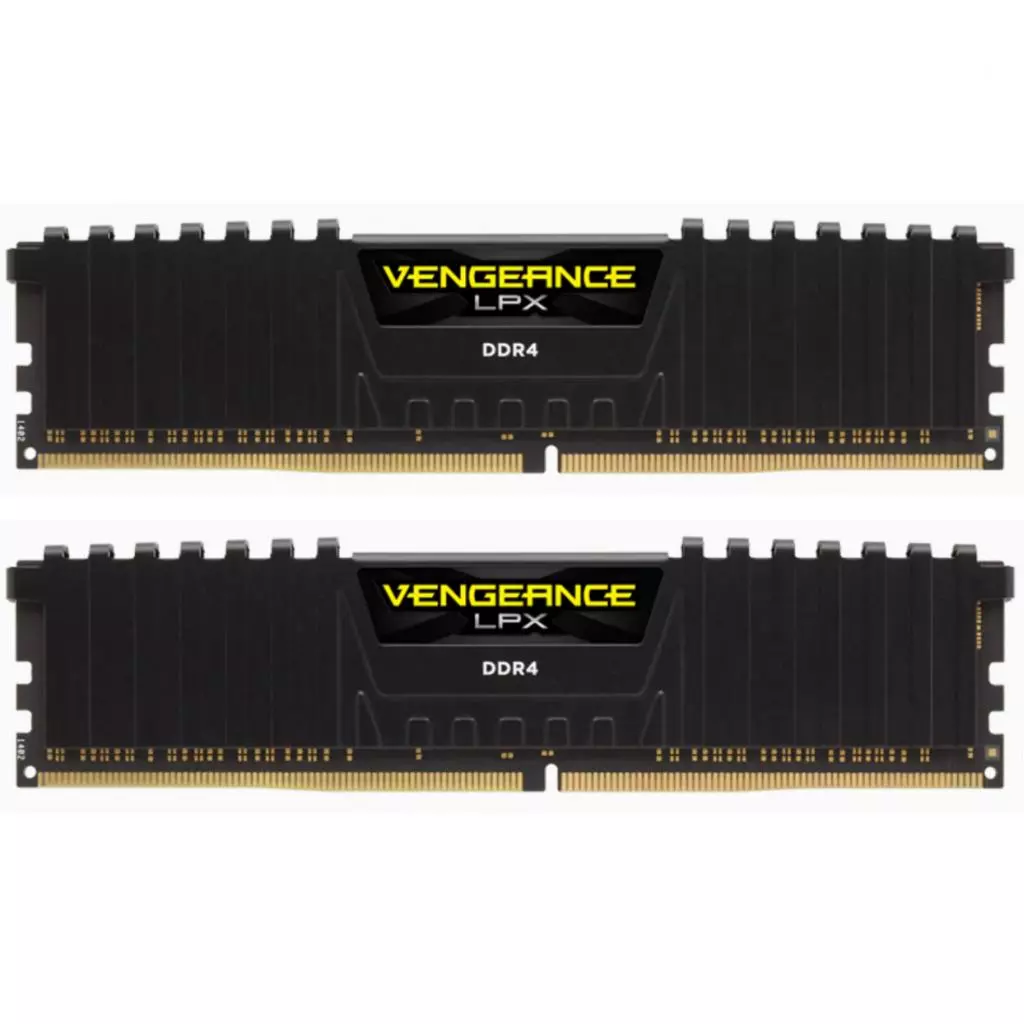 Модуль памяти для компьютера DDR4 16GGB (2x8GB) 3600 MHz Vengeance LPX Black Corsair (CMK16GX4M2C3600C20)