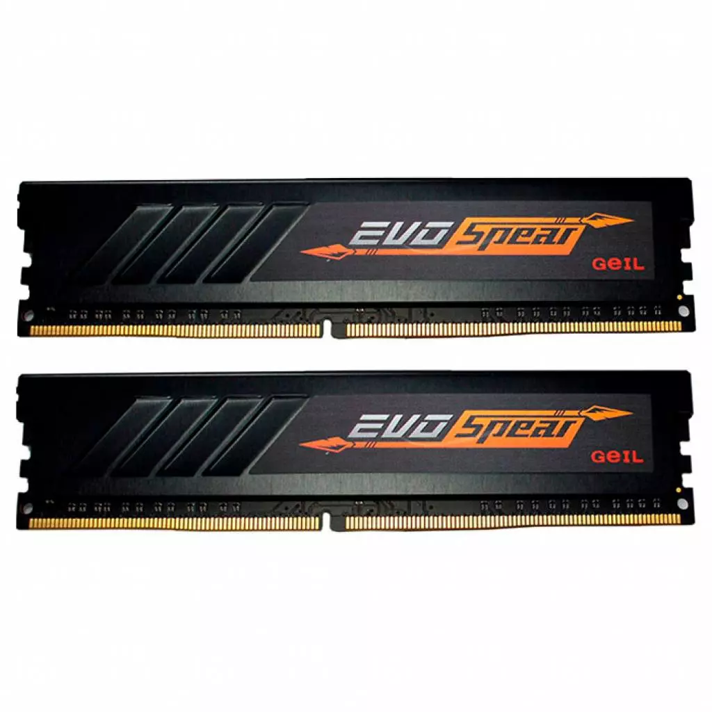 Модуль памяти для компьютера DDR4 16GB (2x8GB) 2400 MHz EVO Spear Geil (GSB416GB2400C17DC)