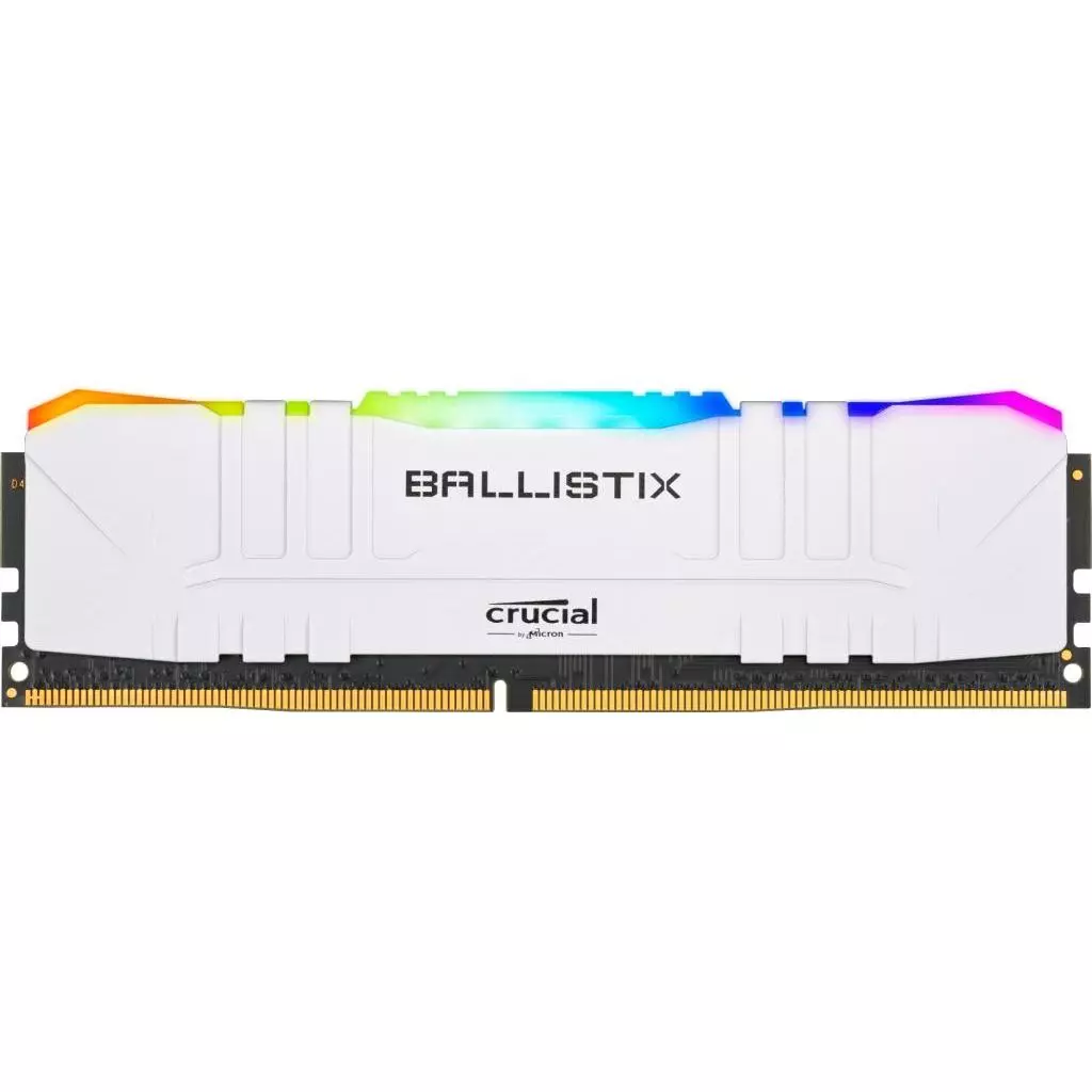 Модуль памяти для компьютера DDR4 32GB 3200 MHz Ballistix White RGB Micron (BL32G32C16U4WL)