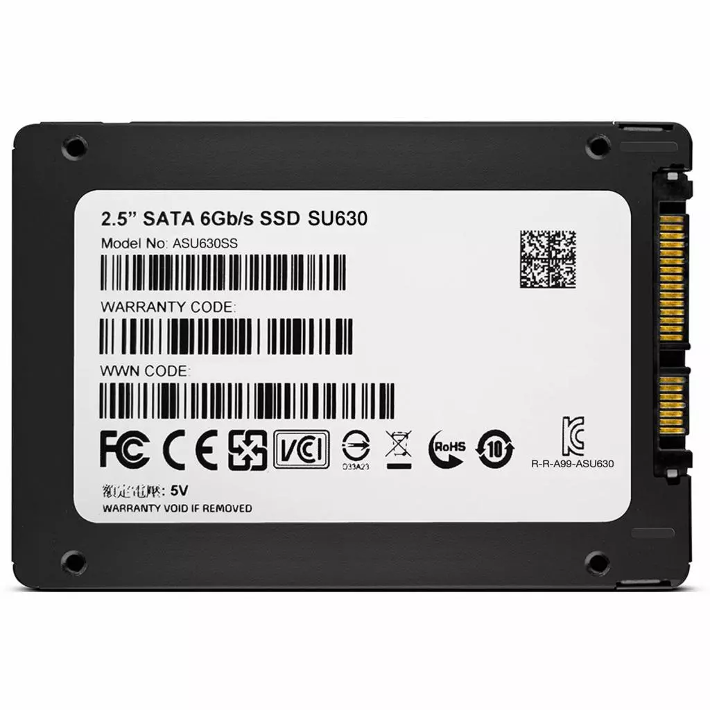 Накопитель SSD 2.5" 3.84TB ADATA (ASU630SS-3T84Q-R) - 4 Накопитель SSD 2.5" 3.84TB ADATA (ASU630SS-3T84Q-R) - 4
