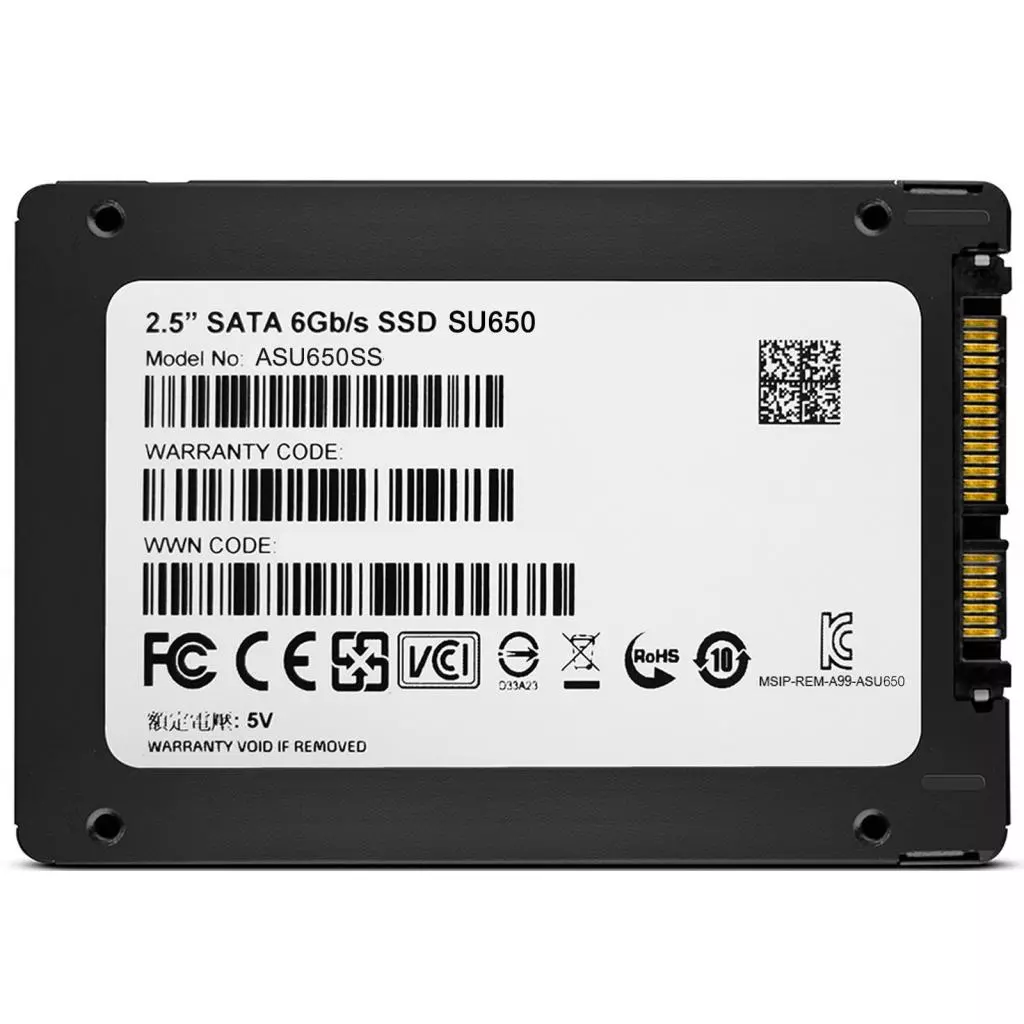 Накопитель SSD 2.5" 1.92TB ADATA (ASU650SS-1T92T-R) - 4 Накопитель SSD 2.5" 1.92TB ADATA (ASU650SS-1T92T-R) - 4