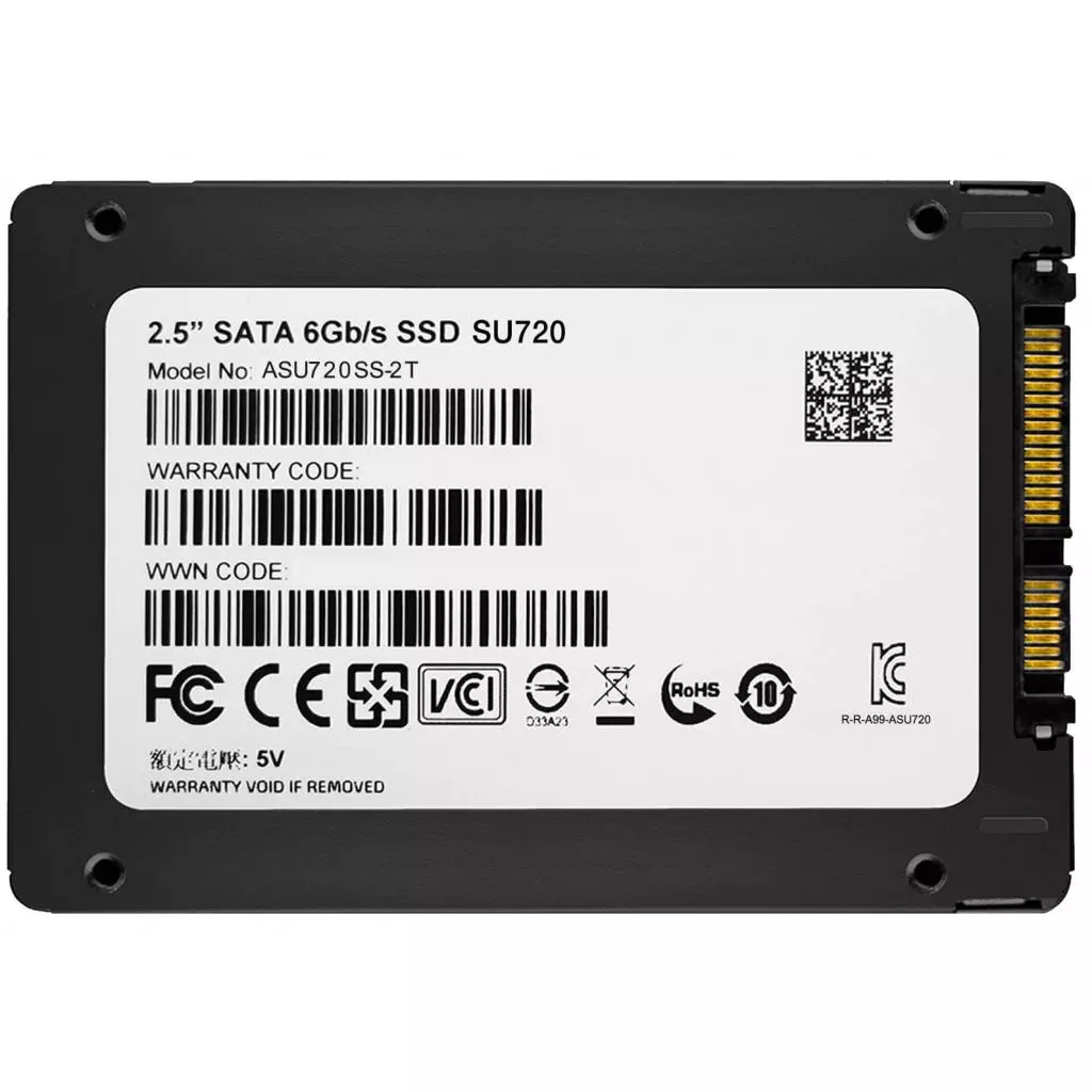 Накопитель SSD 2.5" 2TB ADATA (ASU720SS-2T-C) - 4 Накопитель SSD 2.5" 2TB ADATA (ASU720SS-2T-C) - 4