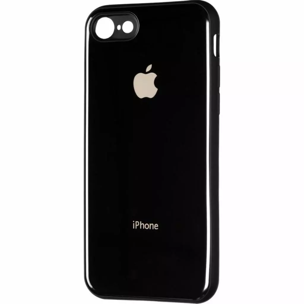 Чехол для моб. телефона Gelius Metal Glass Case for iPhone 7/8 Black (00000077014) - 1 Чехол для моб. телефона Gelius Metal Glass Case for iPhone 7/8 Black (00000077014) - 1