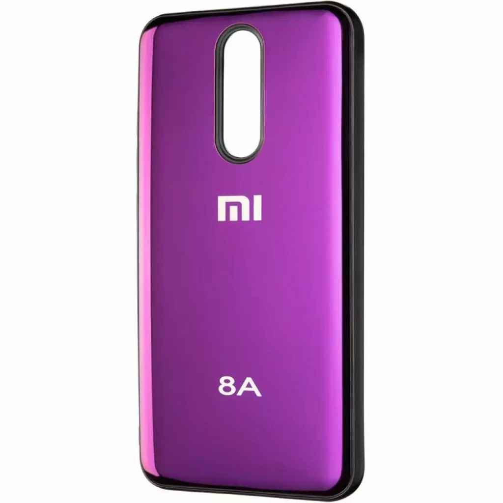 Чехол для моб. телефона Gelius Metal Glass Case for Xiaomi Redmi 8a Violet (00000077066) - 2
