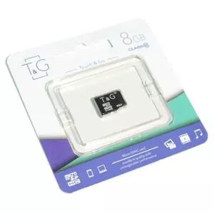 Карта памяти T&G 8GB microSD class10 (TG-8GBSDCL10-00)