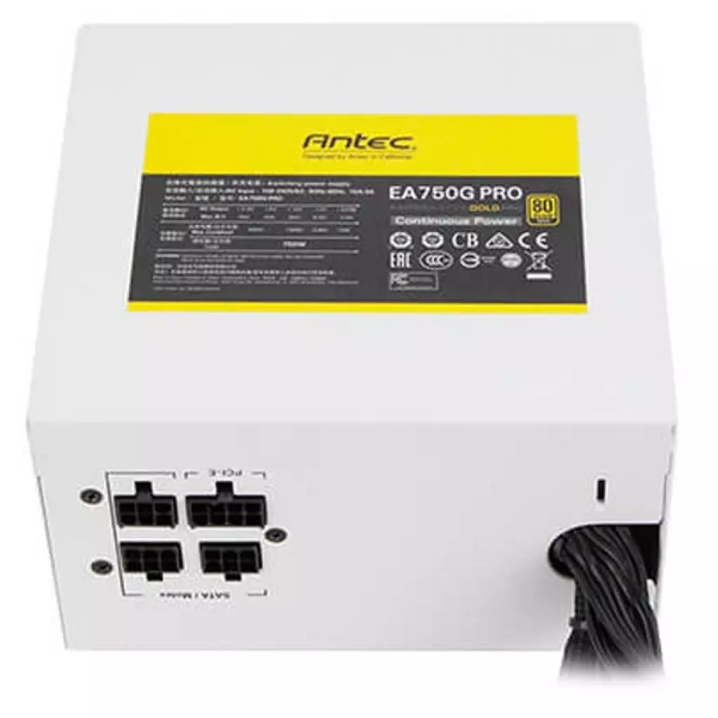 Блок питания Antec 750W EA750G PRO White EC (0-761345-11629-9) - 5 Блок питания Antec 750W EA750G PRO White EC (0-761345-11629-9) - 5