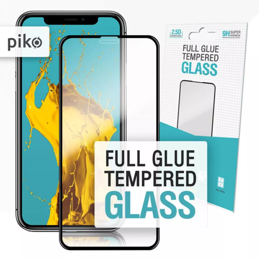 Пленка защитная Piko Full Glue iPhone XS Max/11 Pro Max black (1283126487323)