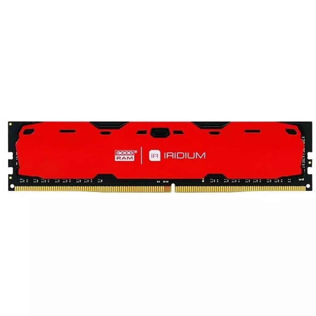 Модуль памяти для компьютера DDR4 16GB 2400 MHz Iridium Red Goodram (IR-R2400D464L17/16G)