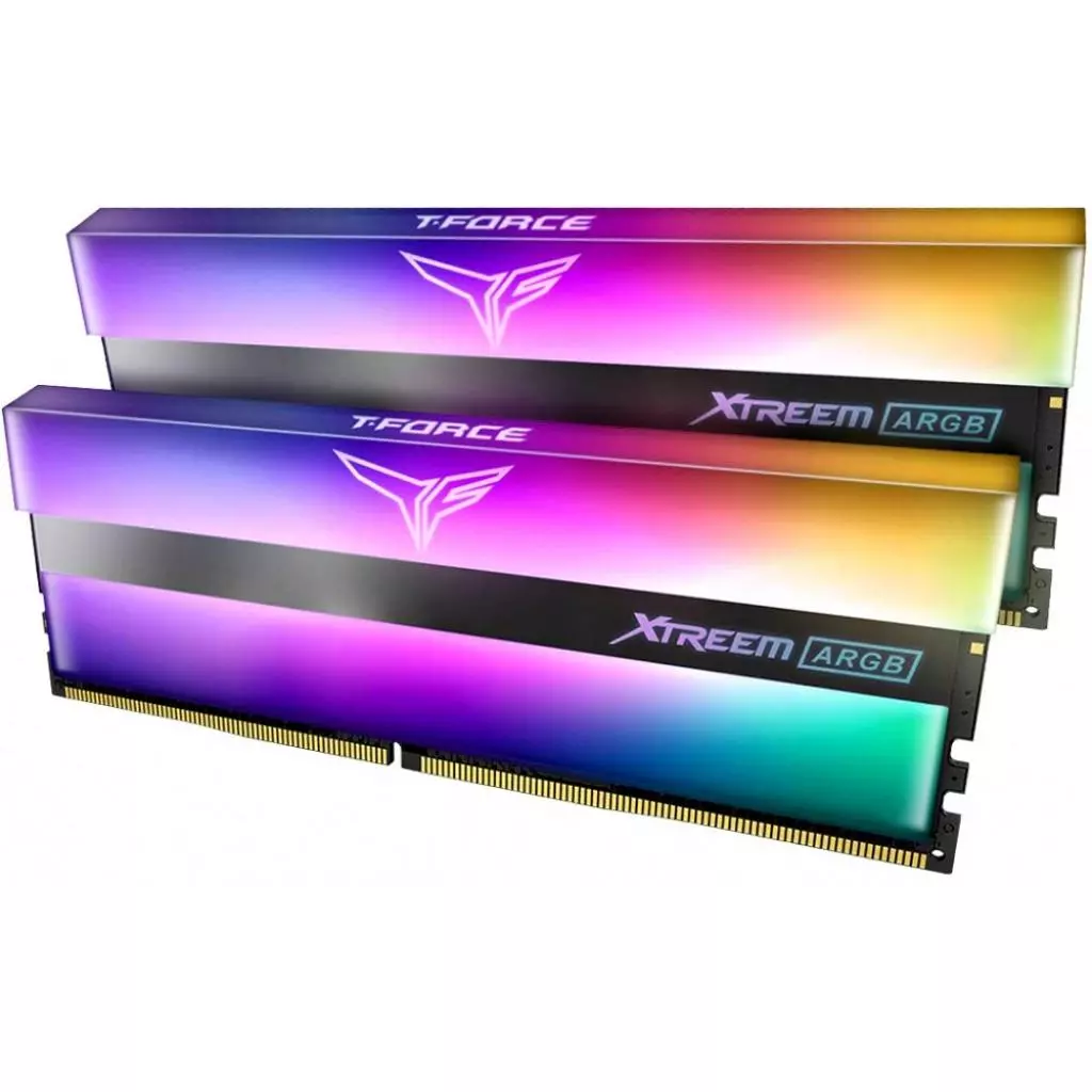 Модуль памяти для компьютера DDR4 16GB (2x8GB) 3200 MHz T-Force Xtreem ARGB Team (TF10D416G3200HC16CDC01) - 1 Модуль памяти для компьютера DDR4 16GB (2x8GB) 3200 MHz T-Force Xtreem ARGB Team (TF10D416G3200HC16CDC01) - 1