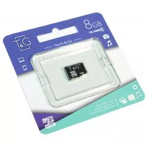 Карта памяти T&G 8GB microSDHC class 4 (TG-8GBSDCL4-00)