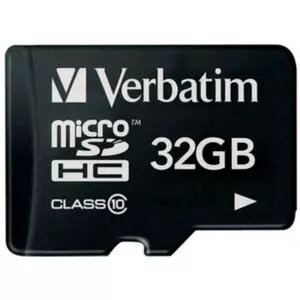 Карта памяти Verbatim 32GB microSDHC Class 10 (44083)