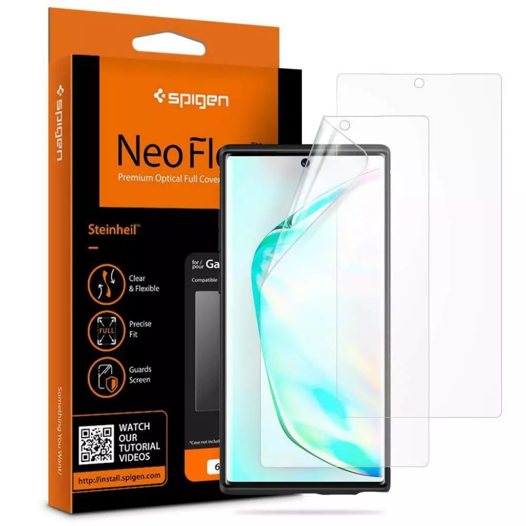 Пленка защитная Spigen Galaxy Note 10 Neo Flex, HD (2 pack) (628FL27298)